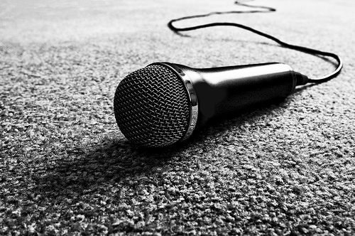 black-and-white-mic